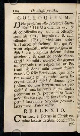 124-126, Colloquium; Reflexio