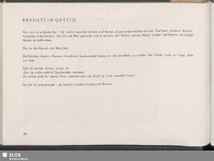 Revolte im Ghetto