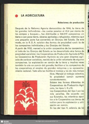 La Agricultura