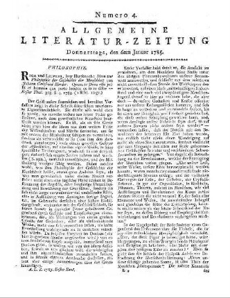 Bibliothek der neuesten theologischen, philosophischen, und schönen Litteratur. Bd. 1, St. 1-2. Zürich: Orell 1784