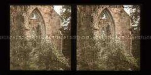 Kirchenfenster der Klosterruine Oybin