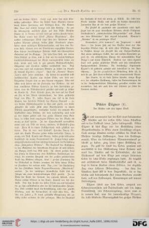 1: Viktor Tilgner (†) : der Meister und sein letztes Werk