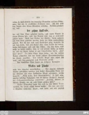 der zahme Kolkrabe,