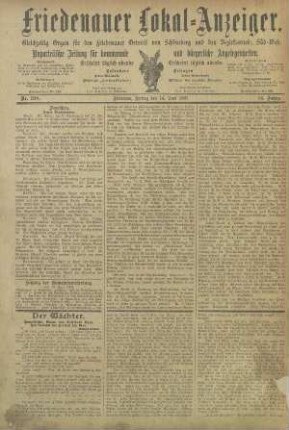 Nr. 138, 14.06.1907