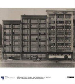 Chicago, Gage Building