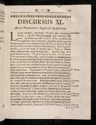 287-292, Discursus XL