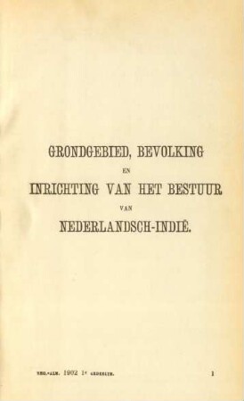 Grondgebied en Bevolking ...