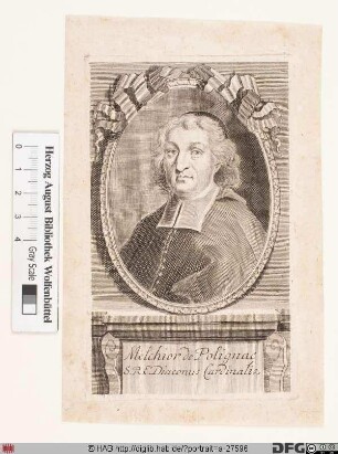 Bildnis Melchior de Polignac