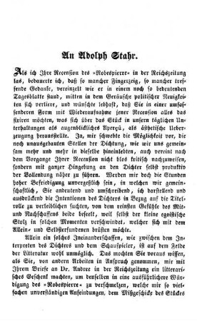 An Adolph Stahr.