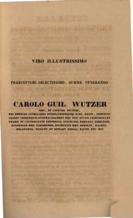 Delectus casuum ligaturae principalium arteriarum, qui in clinico chirurgico Bonnensi observati sunt : Diss. inaug. med.