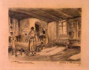 Entwurf zu "Stadt Anatol" (1936)