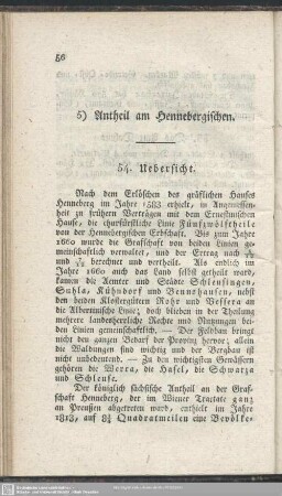 5) Antheil am Hennebergischen