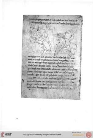 16 ROLANDSLIED des Pfaffen Konrad (Cod. Pal. Germ. 112)