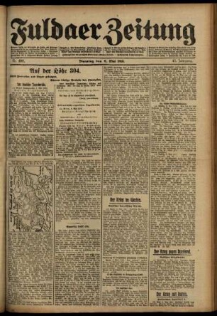 Ausgabe vom Dienstag, den 09. Mai 1916.