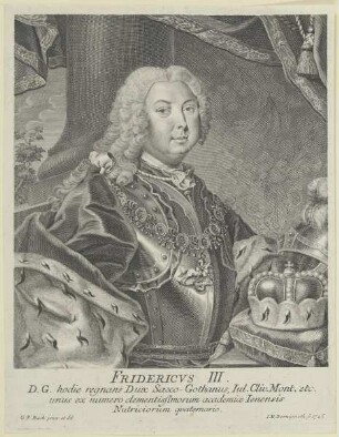Bildnis von Friedrich III., Herzog von Sachsen-Gotha-Altenburg