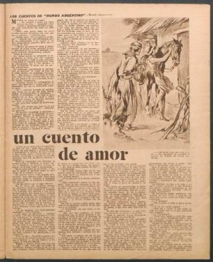 Un cuento de amor : Los cuentos de Mundo Argentino