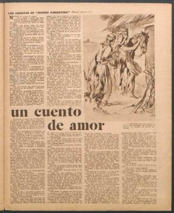 Un cuento de amor : Los cuentos de Mundo Argentino