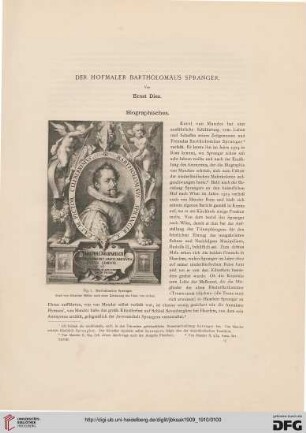 Der Hofmaler Bartholomäus Spranger
