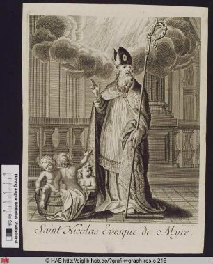 Saint Nicolas Evesque de Myre.