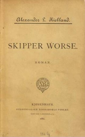 Skipper Worse : roman
