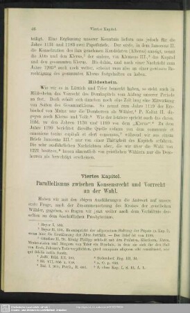 Viertes Kapitel. Parallelismus zwischen Konsensrecht und Vorrecht an der Wahl
