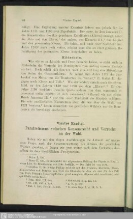 Viertes Kapitel. Parallelismus zwischen Konsensrecht und Vorrecht an der Wahl