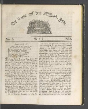 No. 5. Mai 1835
