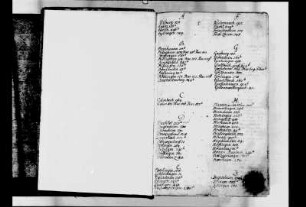Kompetenzbuch 1722 Bd. IV - Generalat Maulbronn mit 11 Spezialaten