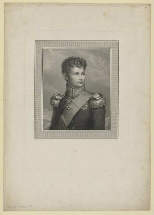 Bildnis des Prinz Friedrich Wilhelm