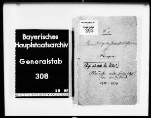 Kommandierungen der Generalstabs-Offiziere