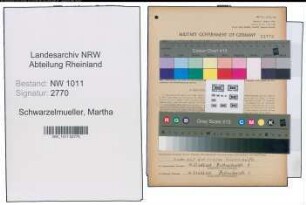 Entnazifizierung Martha Schwarzelmueller , geb. 10.09.1894 (Friseuse)