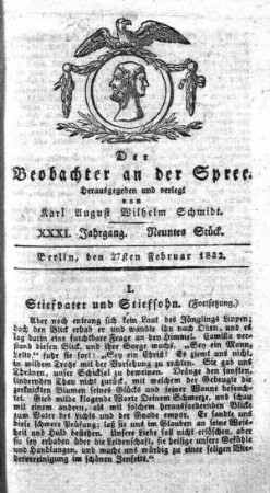 9. Stueck, 27. Februar 1832