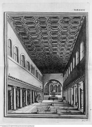 Ciampini, Giovanni Giustino: De sacris aedificiis a Constantino Magno constructis, Rom 1693, Tav.