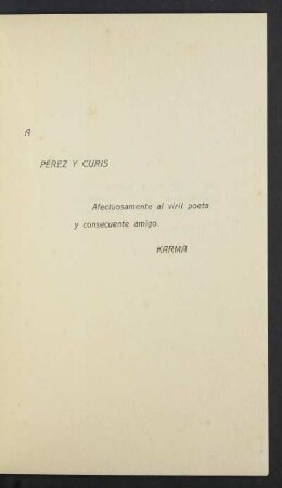 [Dedicatoria] A Pérez y Curis