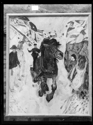 Galoppierendes Pferd