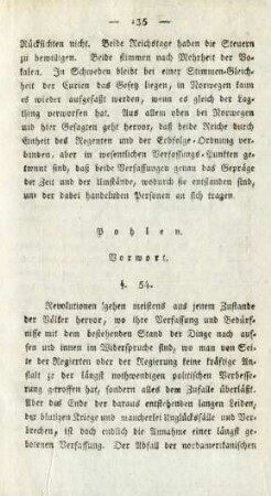 Pohlen. Vorwort