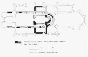 Dortmund, Reinoldikirche, Grundriss