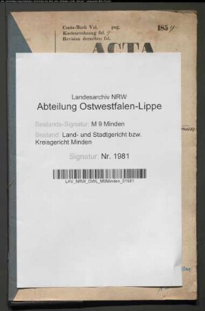 Sonstige: Rohlfing, Johann Friedrich Wilhelm; Sonstige: Rohlfing, Marie Ilsabein, geb. Röthemeier: