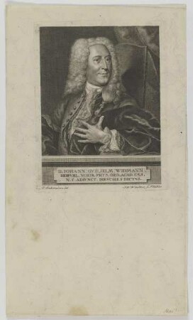 Bildnis des Iohann Gvilielm Widmann