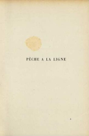 Pêche a la ligne