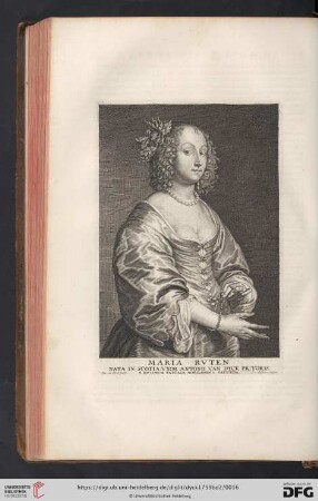 Marie Ruten, femme d'Antoine van Dyck