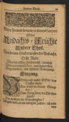Andrer Theil