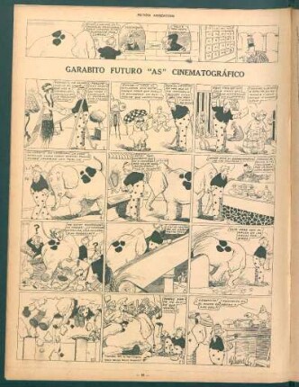 Garabito Futuro "As" cinematográfico [Cómic]