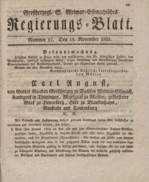 Nr. 17 : 18. November 1823