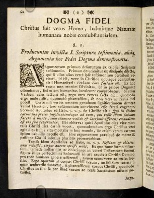 60-64, § 1. Producuntur invicta S. Scripturae testimonia, ...