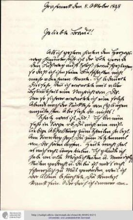 Brief vom 08.10.1898