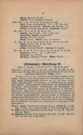(Kriminal-) Abteilung IV