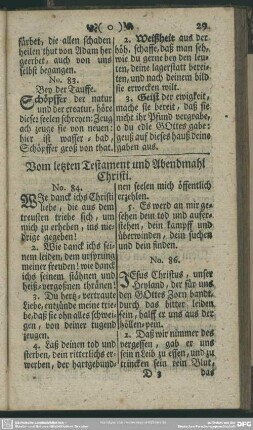 Vom letzten Testament und Abendmahl Christi