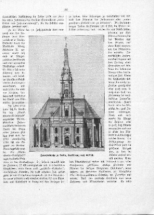 Abbildung: Parochialkirche zu Berlin, Ausführung nach Gerlach