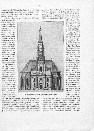 Abbildung: Parochialkirche zu Berlin, Ausführung nach Gerlach